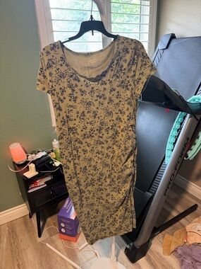 Green Isabel Maternity Bodycon dress